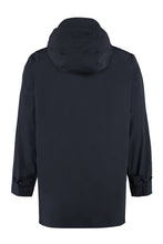 Load image into Gallery viewer, Hooded techno fabric raincoat
