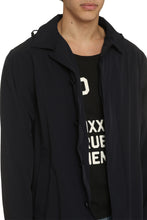 Load image into Gallery viewer, Hooded techno fabric raincoat
