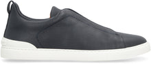 Load image into Gallery viewer, Triple Stitch leather sneakers
