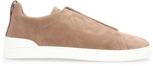 Load image into Gallery viewer, Triple Stitch Suede sneakers
