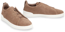 Load image into Gallery viewer, Triple Stitch Suede sneakers
