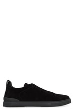 Load image into Gallery viewer, Triple Stitch Slip-on sneakers in suede
