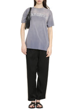 Load image into Gallery viewer, Cotton crew-neck T-shirt

