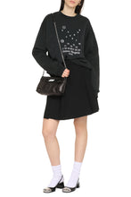 Load image into Gallery viewer, Cotton crew-neck sweatshirt with logo
