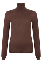 Load image into Gallery viewer, Turtleneck sweater in wool and silk
