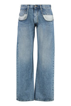Load image into Gallery viewer, 5-pocket straight-leg jeans

