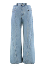 Load image into Gallery viewer, Wide-leg jeans
