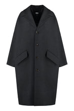 Load image into Gallery viewer, Oversize wool-blend coat
