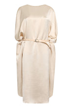Load image into Gallery viewer, Belted satin dress
