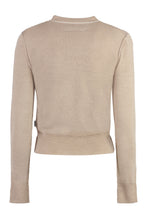 Load image into Gallery viewer, Wool-blend crew-neck sweater

