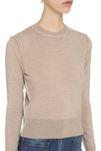 Load image into Gallery viewer, Wool-blend crew-neck sweater
