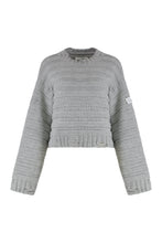 Load image into Gallery viewer, Wool-blend crew-neck sweater
