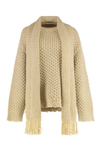 Load image into Gallery viewer, Wool-blend crew-neck sweater
