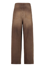 Load image into Gallery viewer, High-waist wide-leg jeans
