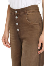 Load image into Gallery viewer, High-waist wide-leg jeans
