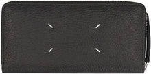Load image into Gallery viewer, Four Stitches grainy leather wallet
