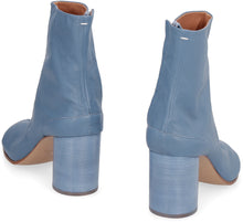 Load image into Gallery viewer, Tabi leather ankle boots
