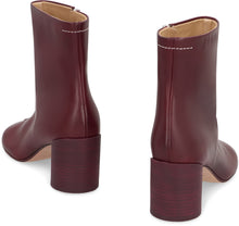 Load image into Gallery viewer, Leather ankle boots
