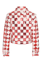 Load image into Gallery viewer, Printed denim jacket
