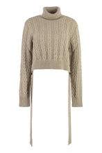 Load image into Gallery viewer, Wool blend turtleneck sweater
