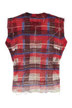 Load image into Gallery viewer, Mohair blend knitted front vest
