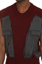 Load image into Gallery viewer, Knitted wool vest
