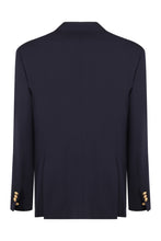 Load image into Gallery viewer, Double-breasted virgin wool jacket
