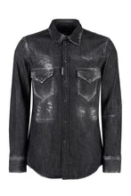 Load image into Gallery viewer, Western style denim shirt
