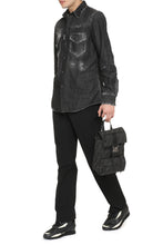 Load image into Gallery viewer, Western style denim shirt
