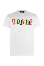 Load image into Gallery viewer, Cotton crew-neck T-shirt
