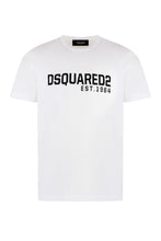 Load image into Gallery viewer, Cotton crew-neck T-shirt
