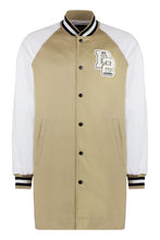Load image into Gallery viewer, Varsity button-front cotton jacket
