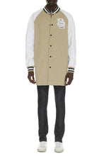 Load image into Gallery viewer, Varsity button-front cotton jacket
