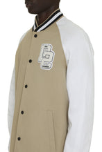 Load image into Gallery viewer, Varsity button-front cotton jacket
