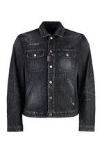 Load image into Gallery viewer, Boxy Jean bleach wash denim jacket
