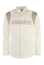 Load image into Gallery viewer, Varsity stretch cotton shirt
