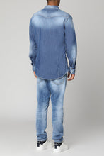 Load image into Gallery viewer, Western style denim shirt
