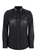 Load image into Gallery viewer, Classic Western denim shirt
