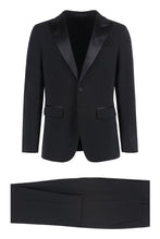 Load image into Gallery viewer, Miami Virgin wool two-pieces suit with satin lapels
