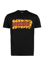 Load image into Gallery viewer, Cotton crew-neck T-shirt
