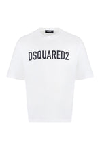 Load image into Gallery viewer, Cotton crew-neck T-shirt
