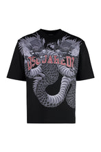 Load image into Gallery viewer, Cotton crew-neck T-shirt
