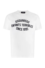 Load image into Gallery viewer, Cotton crew-neck T-shirt
