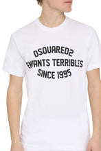 Load image into Gallery viewer, Cotton crew-neck T-shirt
