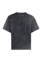 Load image into Gallery viewer, Cotton crew-neck T-shirt
