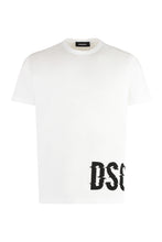 Load image into Gallery viewer, Cotton crew-neck T-shirt
