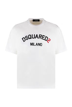 Load image into Gallery viewer, Cotton crew-neck T-shirt
