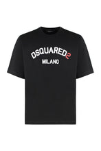 Load image into Gallery viewer, Cotton crew-neck T-shirt
