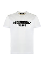 Load image into Gallery viewer, Cotton crew-neck T-shirt
