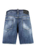 Load image into Gallery viewer, Marine denim bermuda shorts
